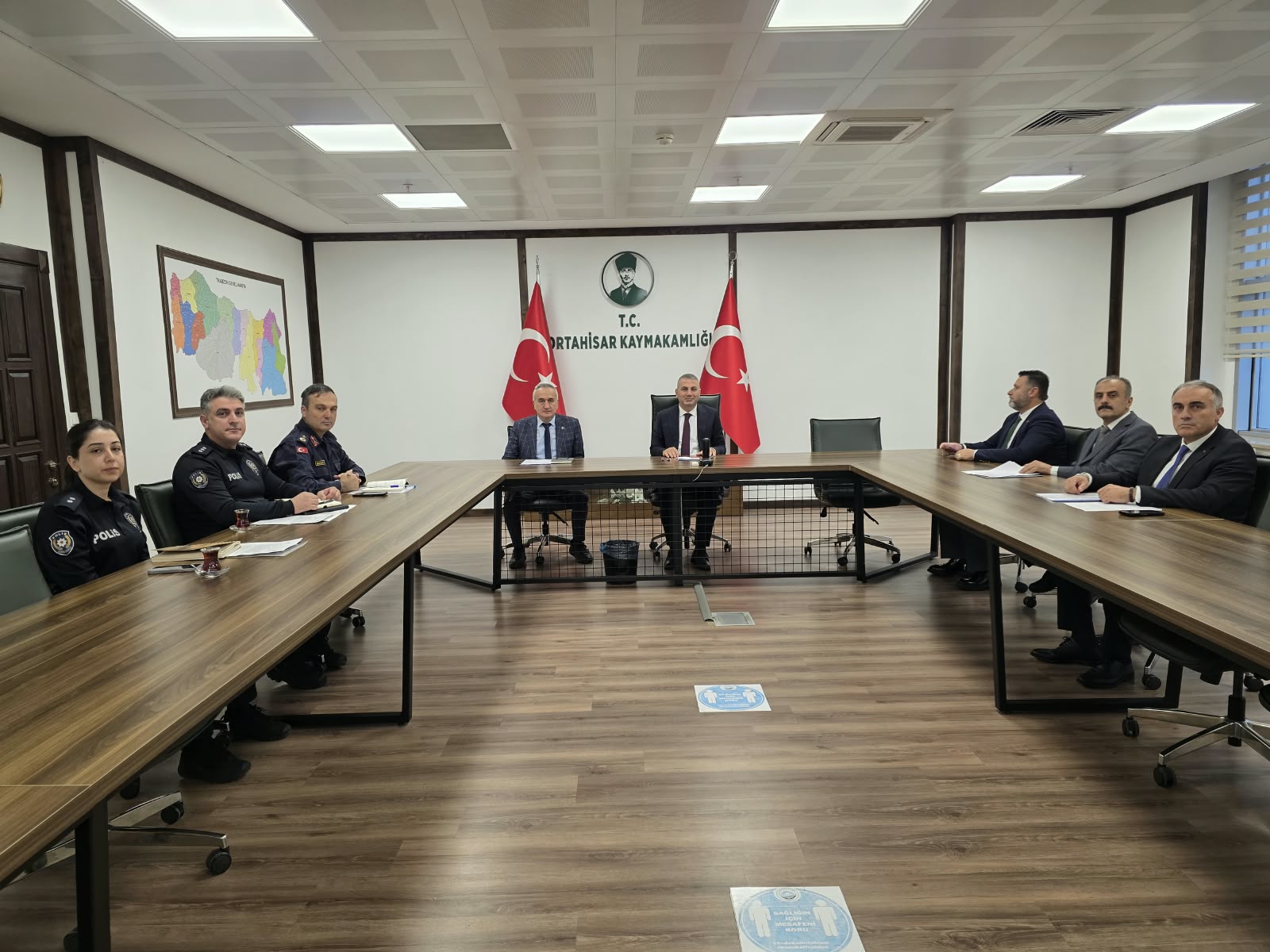 Ortahisar'da Yükseköğretim Güvenlik Kurulu toplandı
