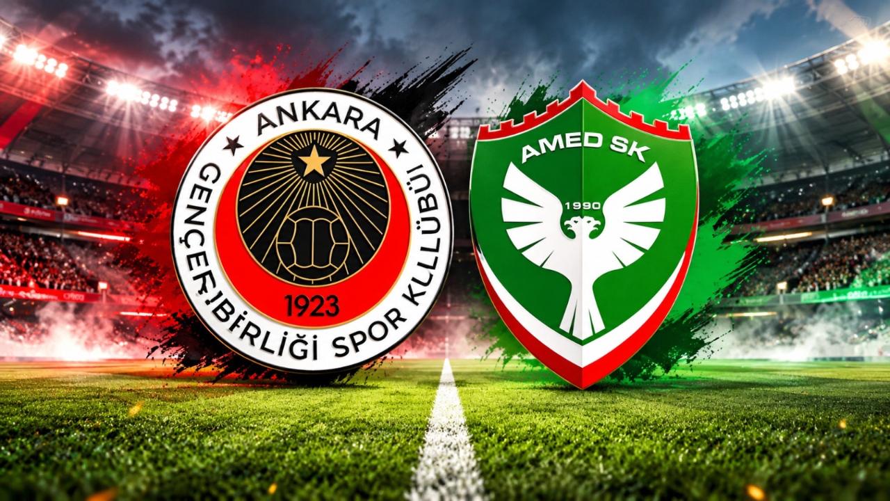 Gençlerbirliği ile Amed Sportif Faaliyetler 2-2 berabere kaldı