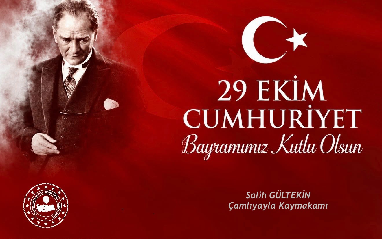 Çamlıyaylıda 29 Ekim coşkusu yaşanıyor