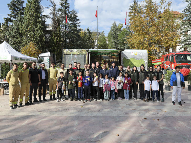 Bilecik'te çocuklara çevre bilinci aşılayan etkinlik düzenlendi