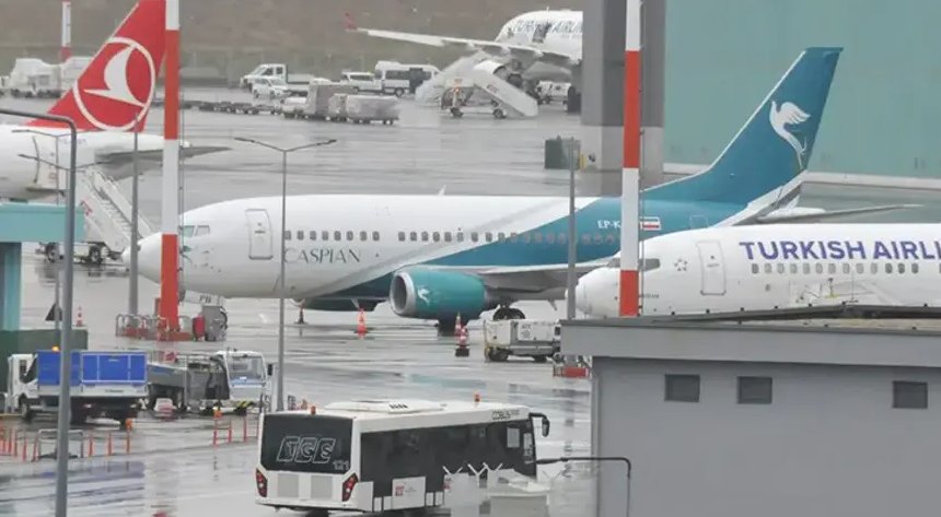 İran uçağı 11 gün sonra İstanbul Havalimanı'ndan havalandı