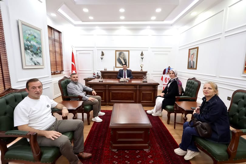 Spor lisesi birliğinden makam ziyareti