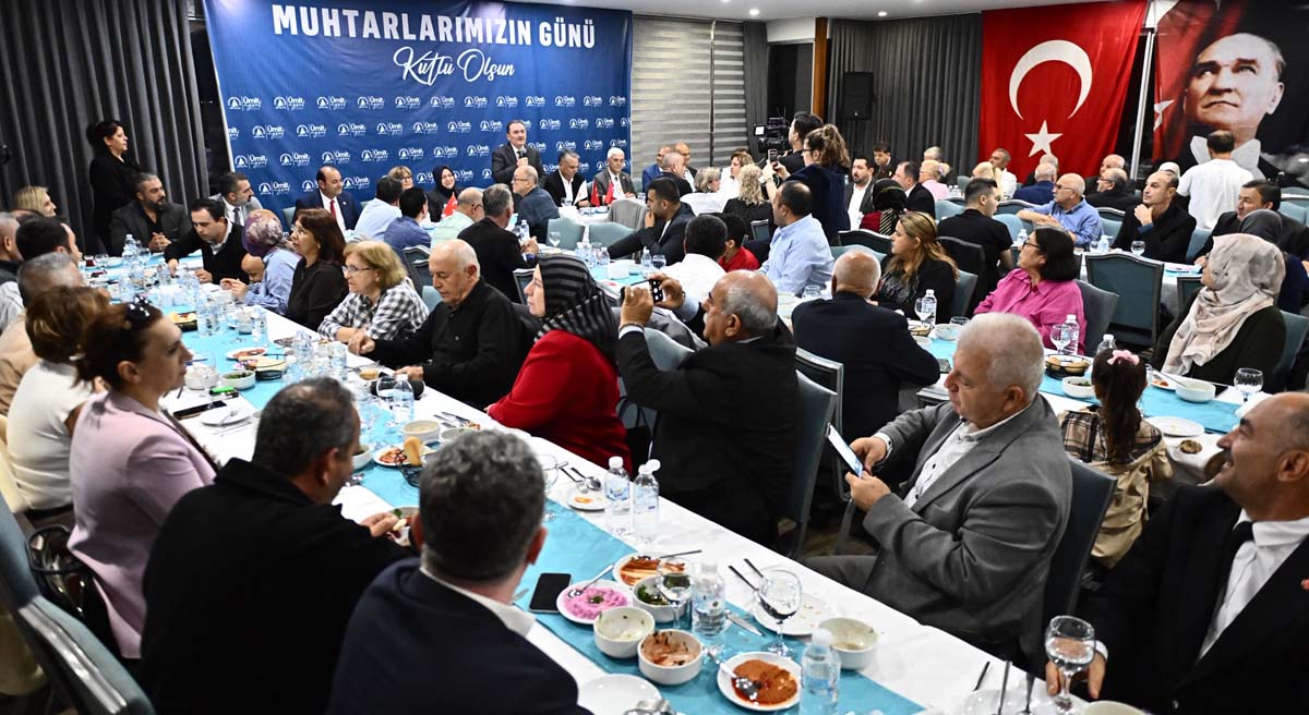 Antalya'da Muhtarlar Günü yemeği düzenlendi
