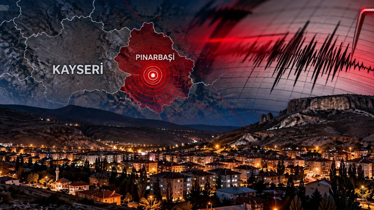 Kayseri'de deprem