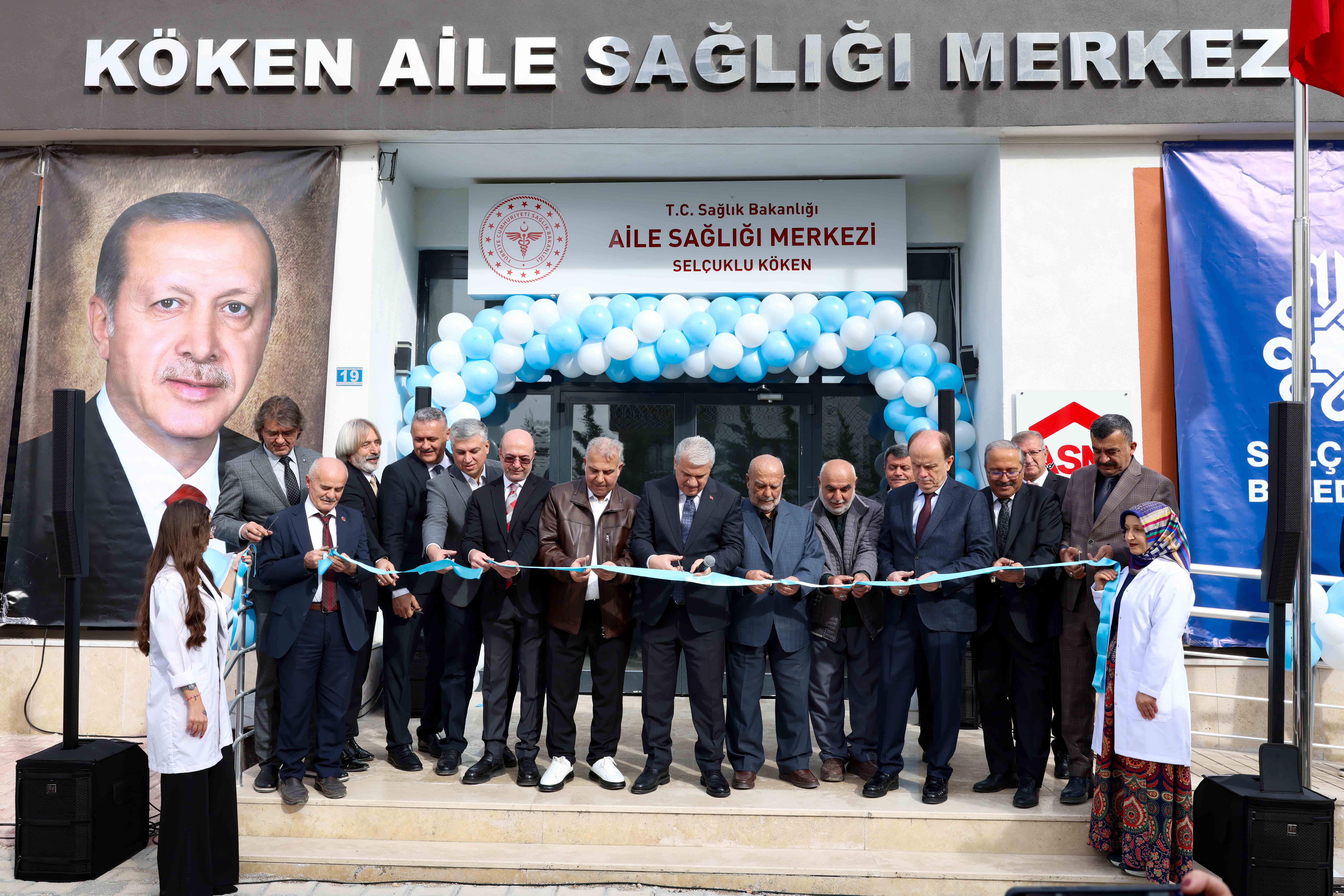 Selçuklu'da yeni aile sağlığı merkezi törenle açıldı